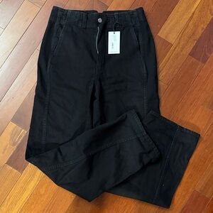 Apiece Apart Black Denim Meridian jeans